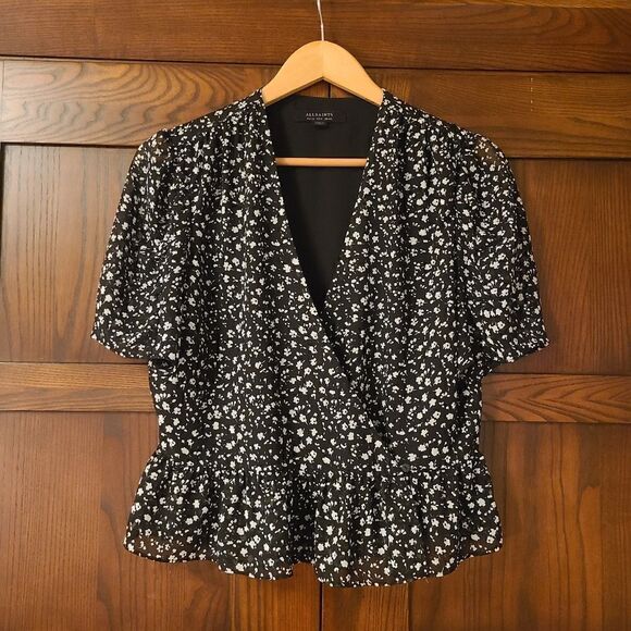 All Saints Ilia Pippa Top - Picture 2 of 8